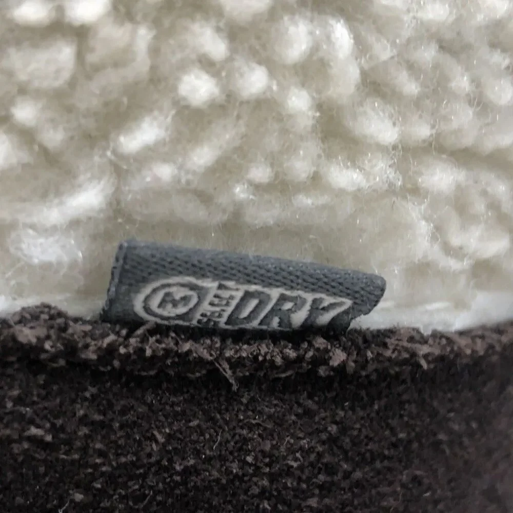 MERRELL Mimosa Harvest Suede Boots Kids Girls US 5 Brown Buckle Sherpa Winter